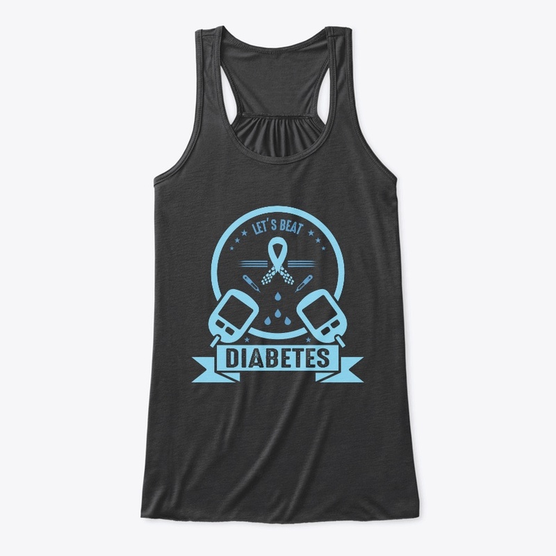 Lets Beat Diabetes -Diabetes Day T shirt