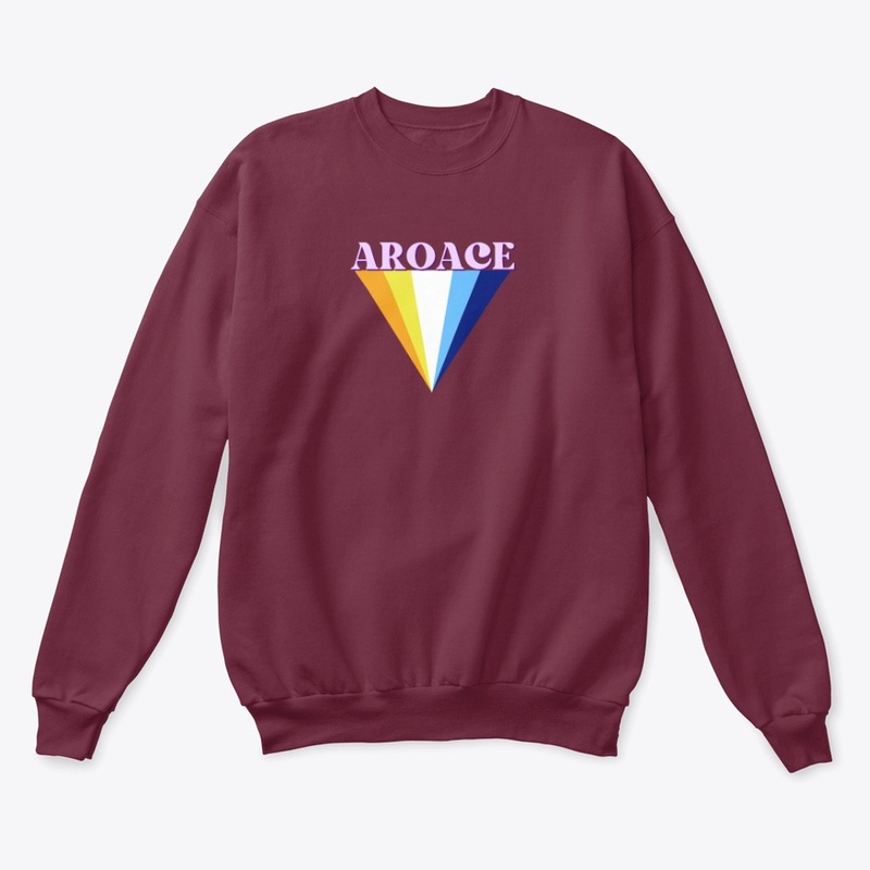 Aroace Pride Flag Triangle - Center
