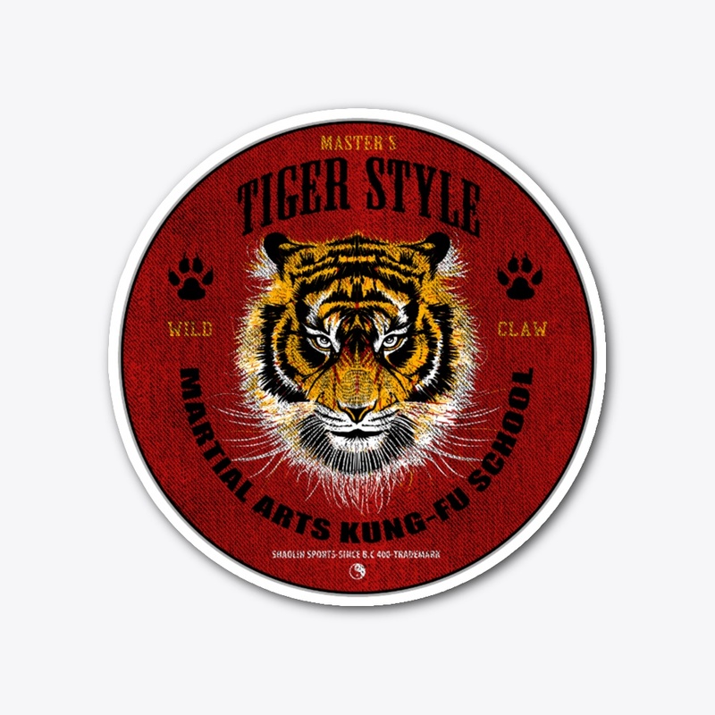 vintage martial arts school sign