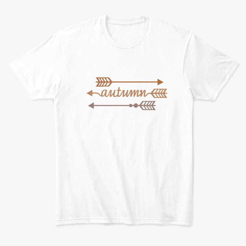 Autumn arrow design
