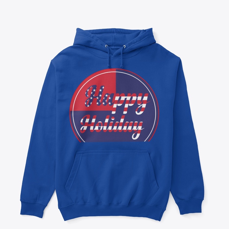 Happy Holiday USA T-shirt Design