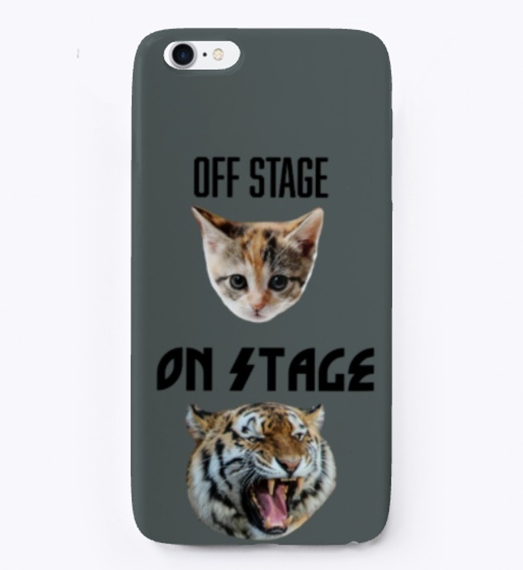 Singer off and on Stage 