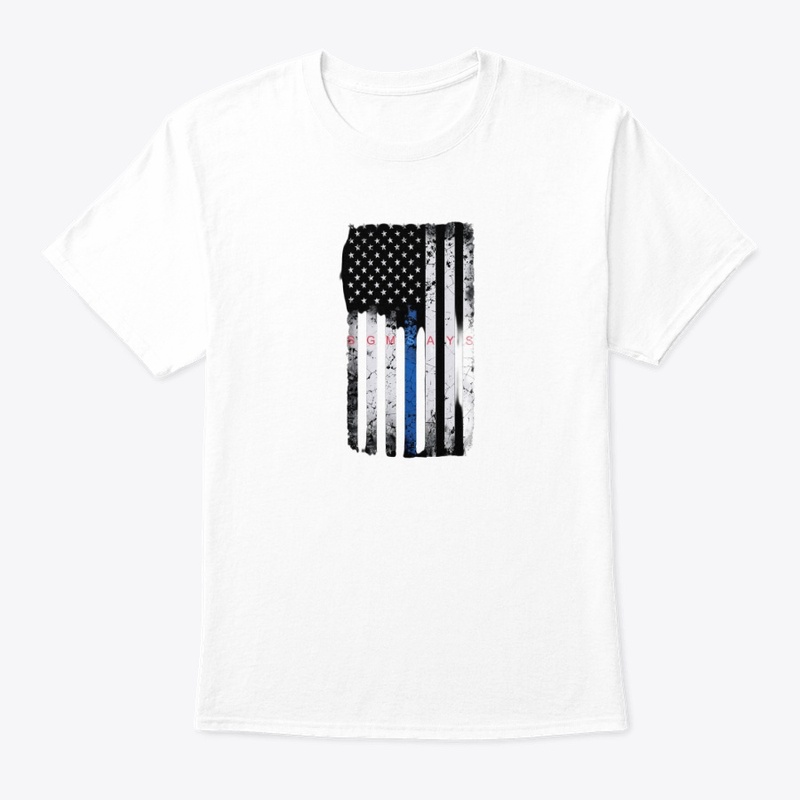 Distressed Flag 2025 - Classic Crew Neck T-Shirt