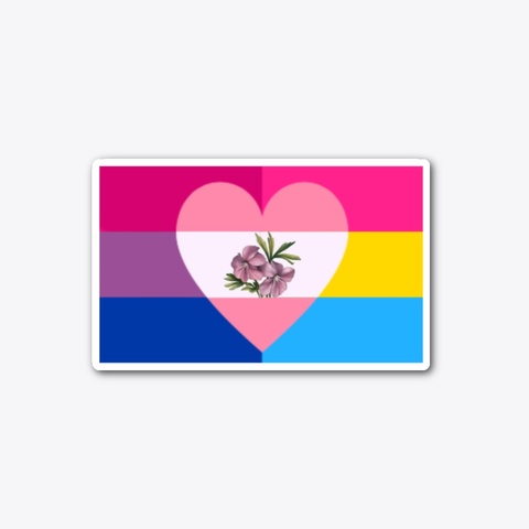 Bi/Pan/Sapphic Flag Standard T-Shirt Front