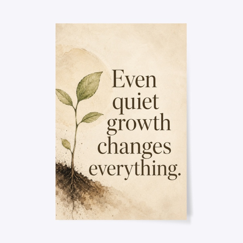 Quiet Growth Botanical Wall Art