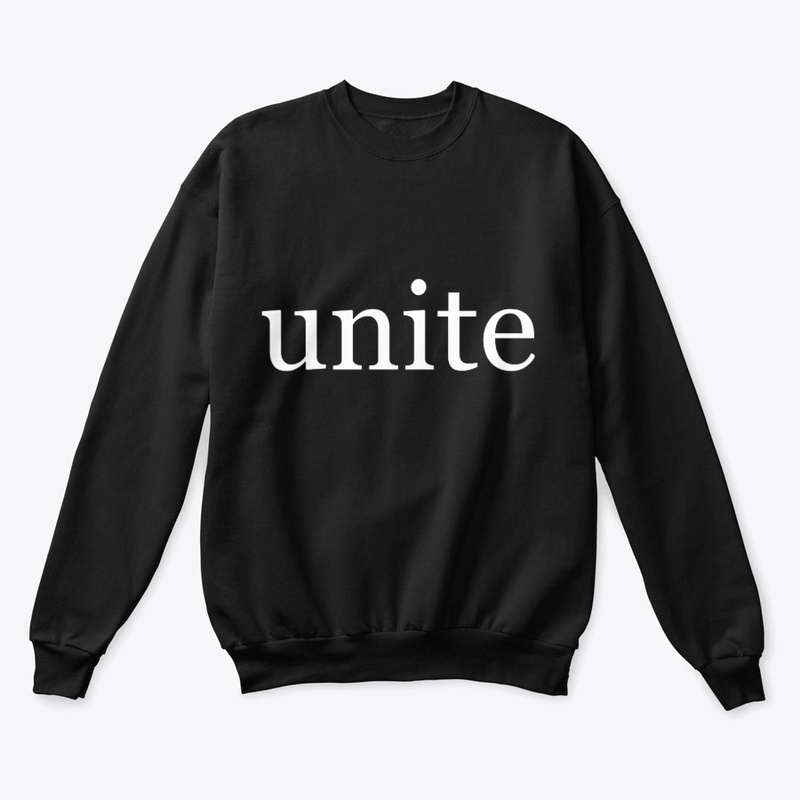 Unite in White Lettering