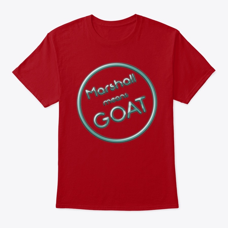 MMG Tee Neon on Red/Black