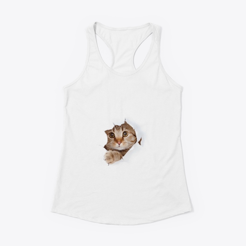 Cat printed Tshirt