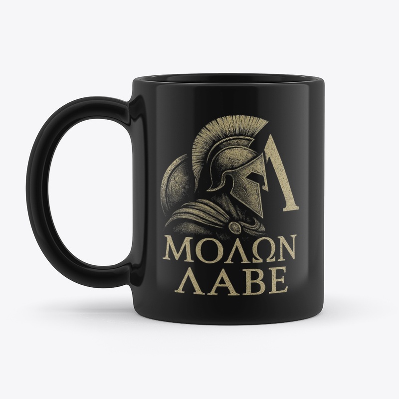 Spartan Molon Labe Mug