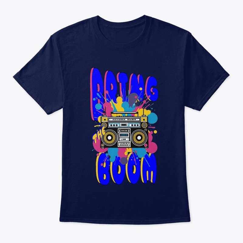 Bring the Boom Box neon Color music 