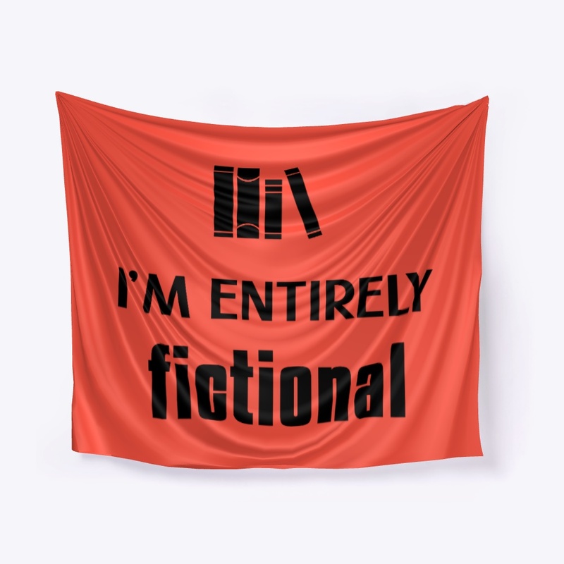 I'm Entirely Fictional - black
