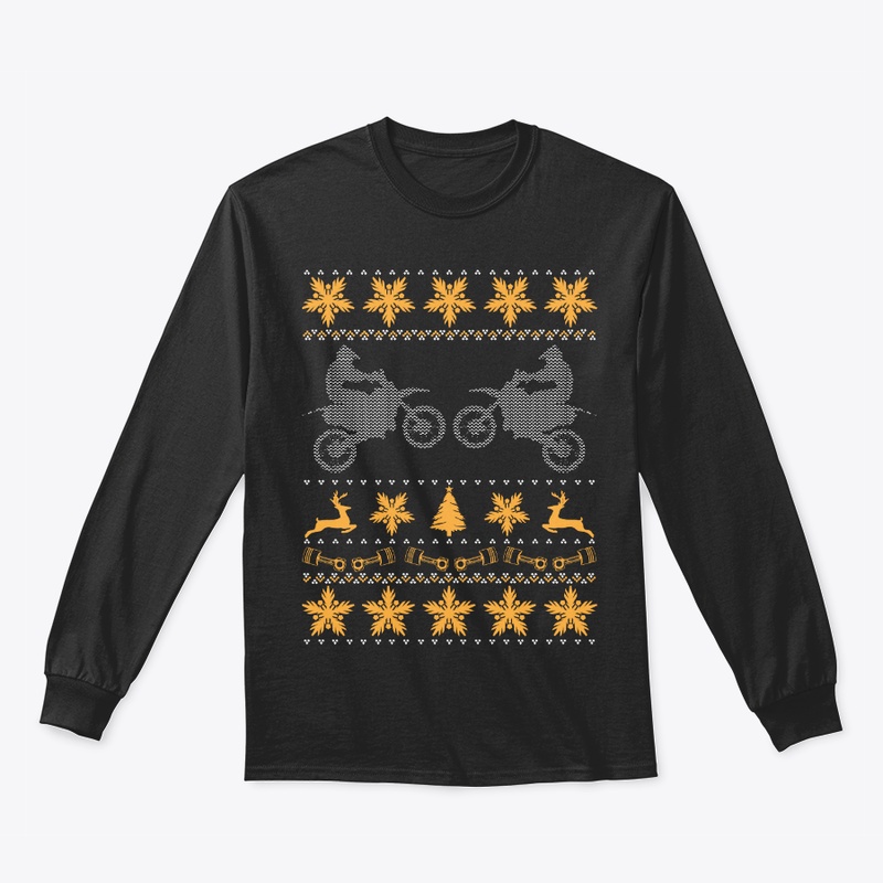 Motorcycle christmas shirt 
