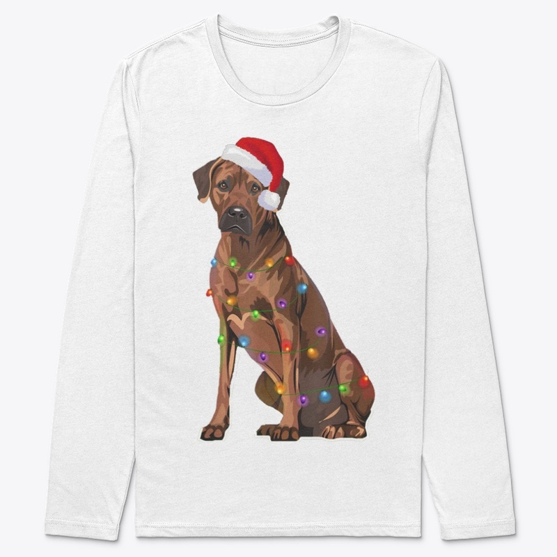 RHODESIAN RIDGEBACK CHRISTMAS T SHIRT