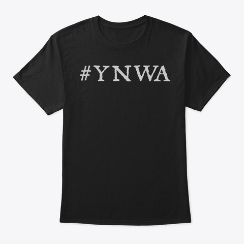 Liverpool Ynwa T Shirt Youll Never Walk  Black T-Shirt Front