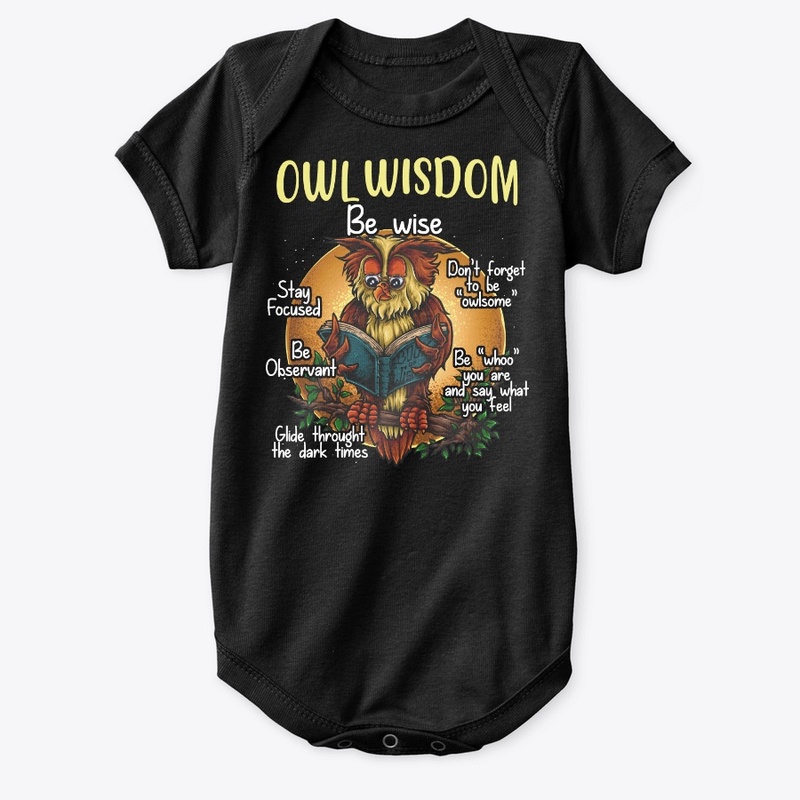 Funny Owl Lover Gift Animal Wisdom
