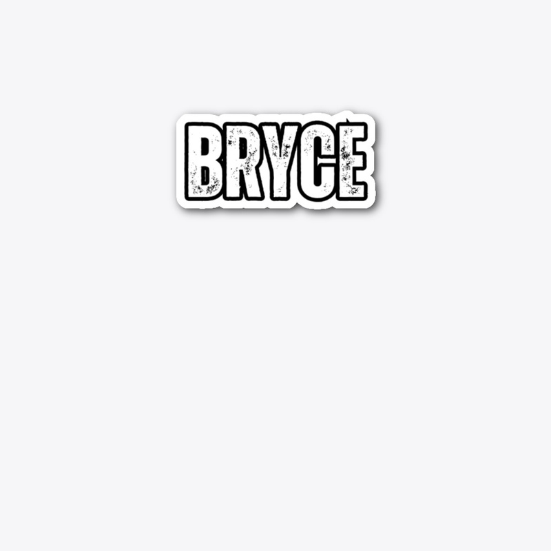Personalized Name "Bryce" Vintage