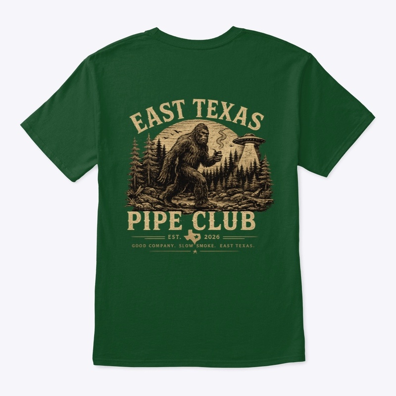 East Texas Pipe Club Bigfoot Tee