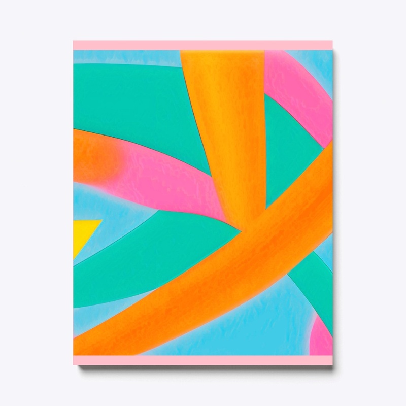 Soft Pink And Orange 