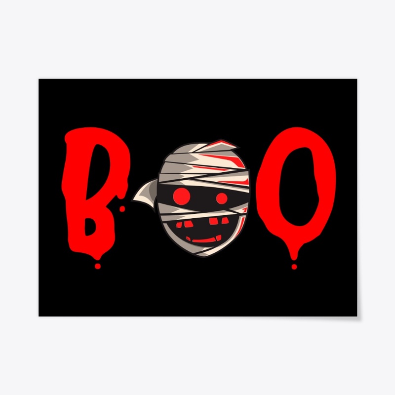 Boo Mummy Halloween