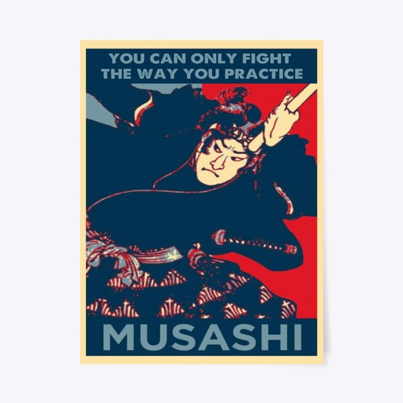 Samurai poster you can only fight
