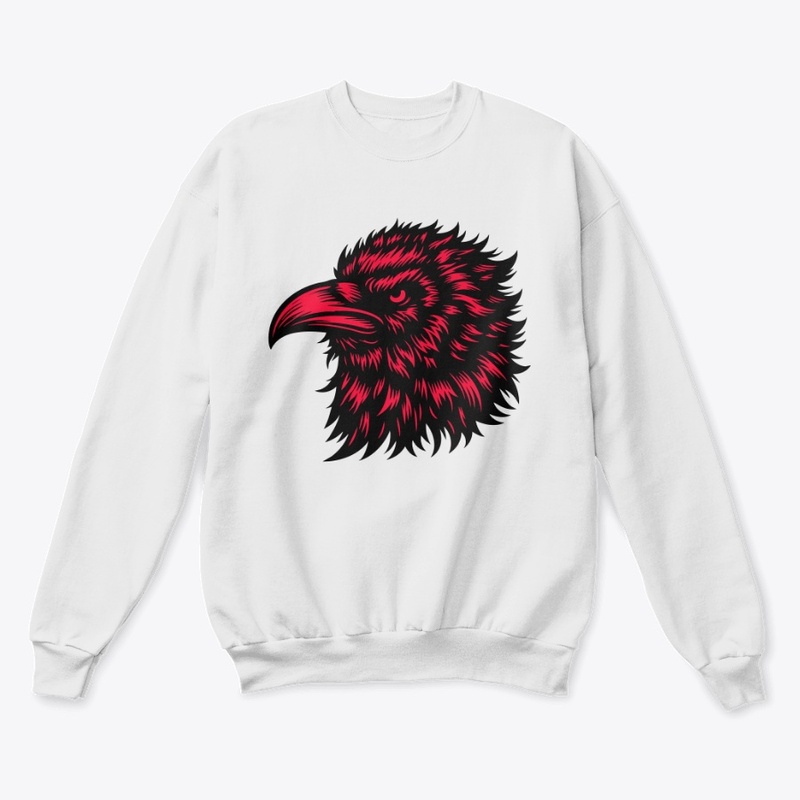 Wild and Mysterious Crow Design