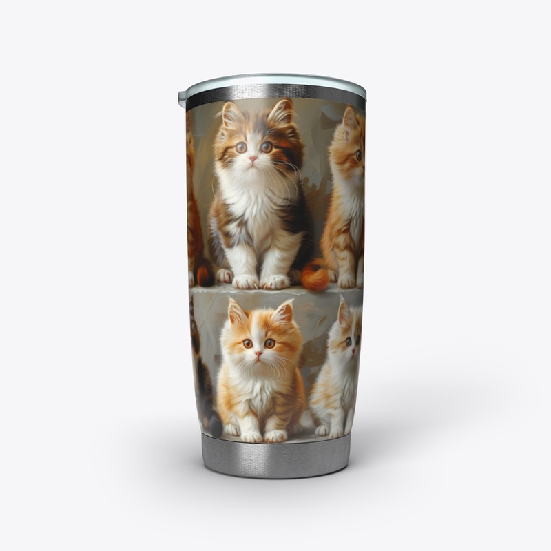 "Quintet of Fluff: A Chorus of Kittens"