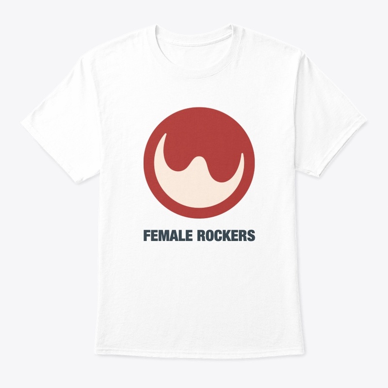 Classic Crew Neck Female Rockers T-Shirt