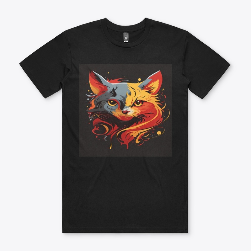 Whimsical Cat: Embrace Minimalist Magic!