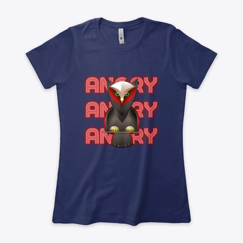 No Sleep Angry Owl
