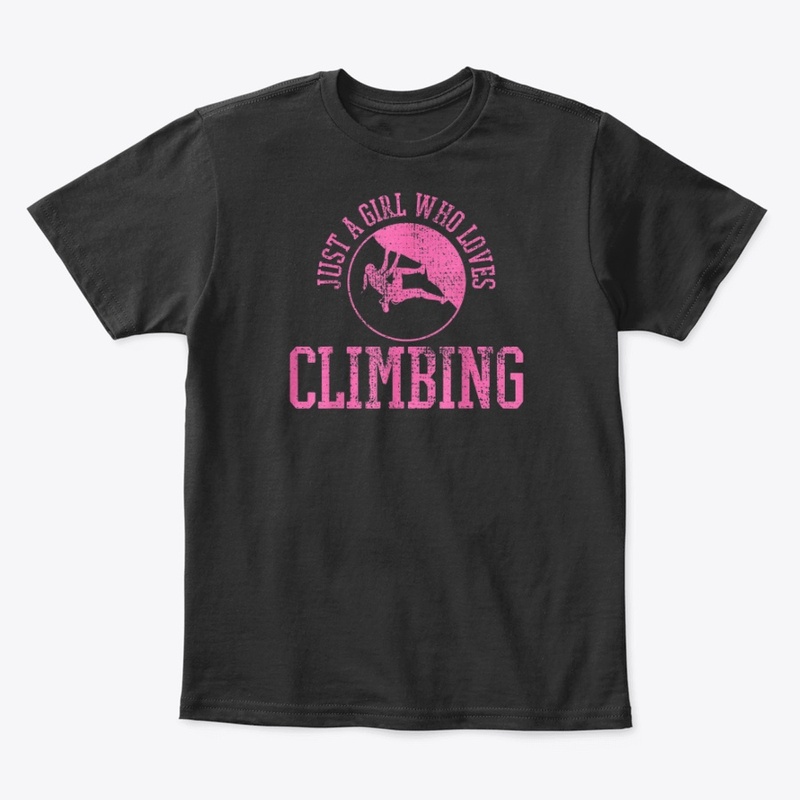 Girl Rock Climbing Shirt 
