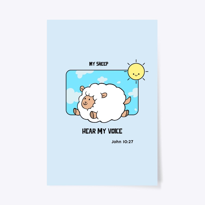 My Sheep hear my voice