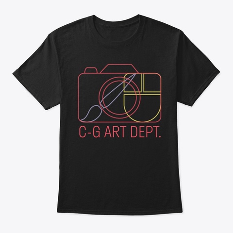 Cgart2019gilbert Black T-Shirt Front