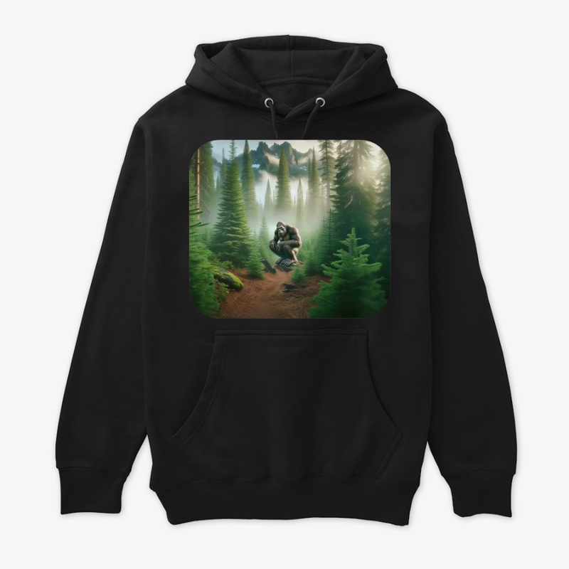 Bigfoot on a picture