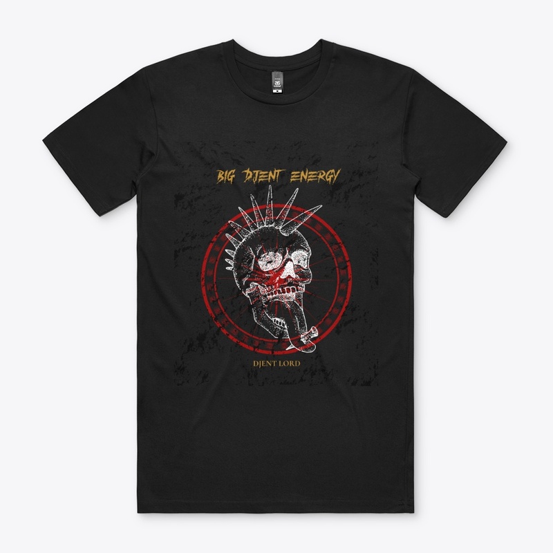 Big Djent Energy Skull T-shirt