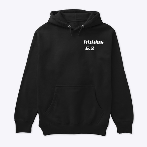 Lifes Too Short`to Stay Stock Hoodie Black T-Shirt Front