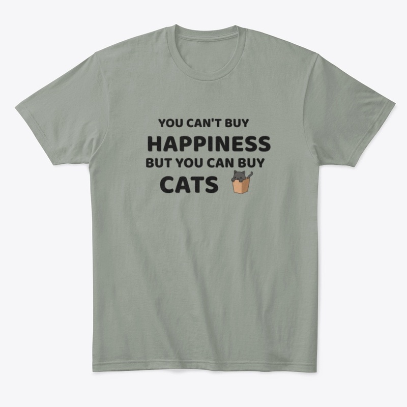 you can't buy happiness you can buy cats