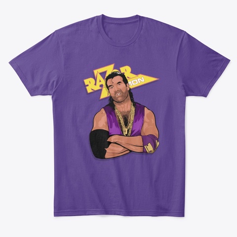 Razor's Edge Purple T-Shirt Front