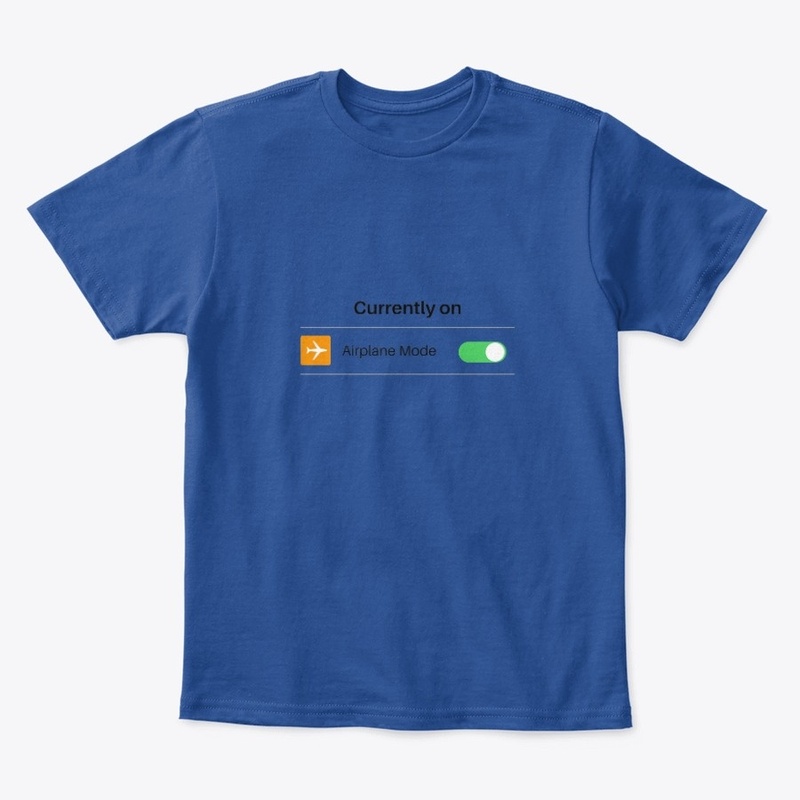 Airplane mode on Shirt