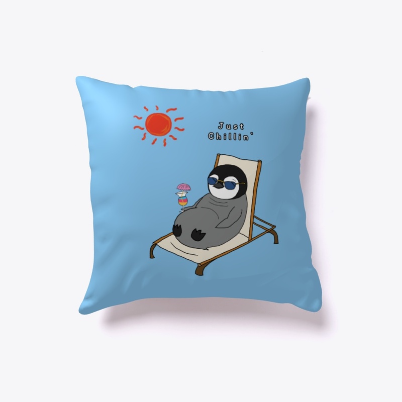 Chilling - Cute Baby Penguin Design