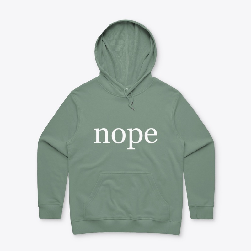 Nope Written in White