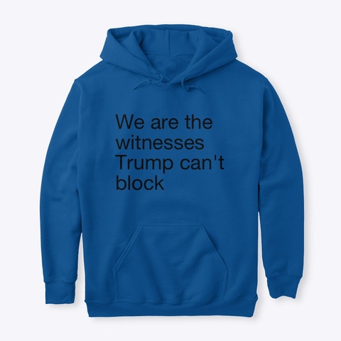 Resist The Block Royal Camiseta Front