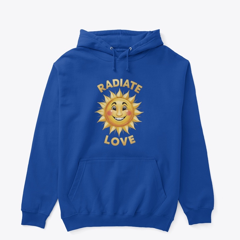 Radiate Love a smiling sun T Shirt