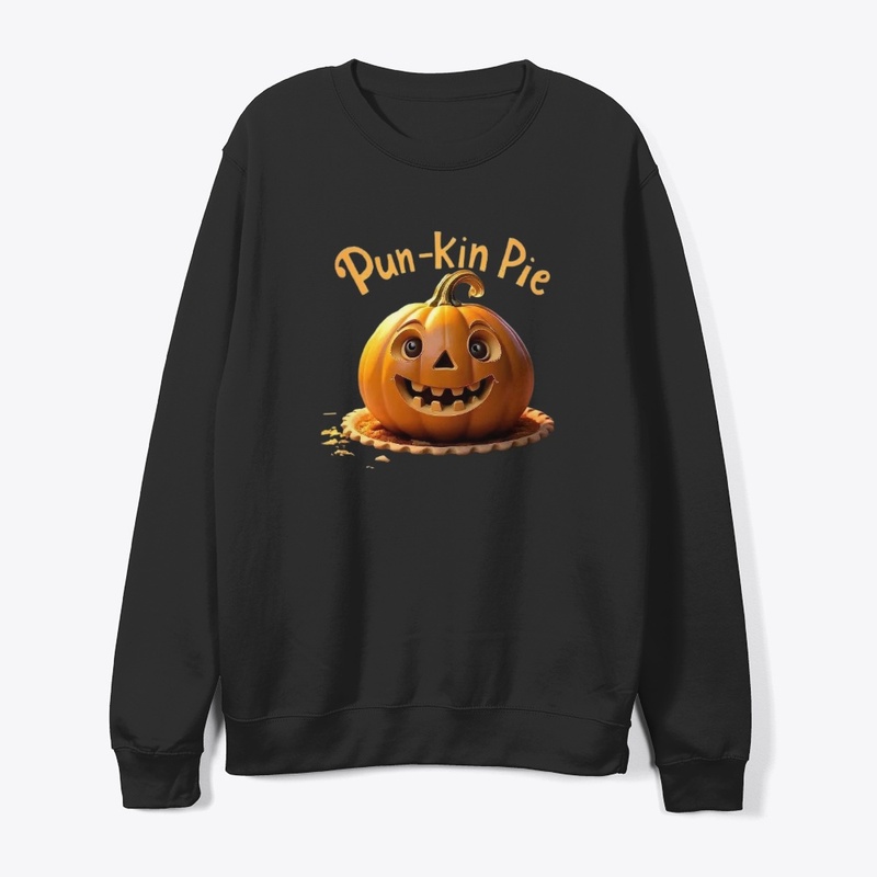 Pun-Kin Pie Halloween Pumpkin Pie
