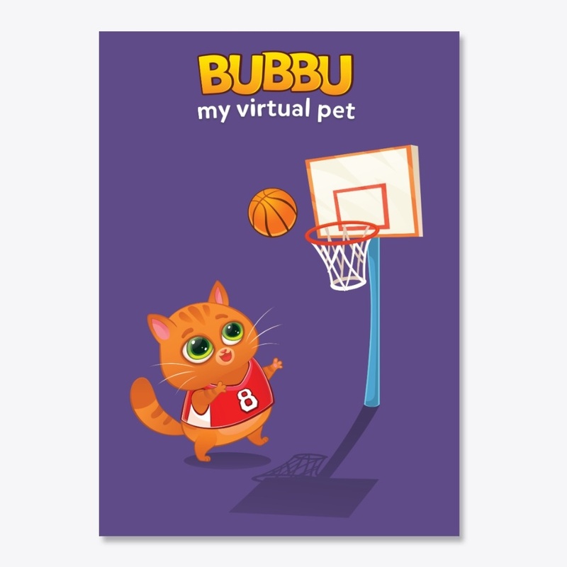 Bubbu playing basketball