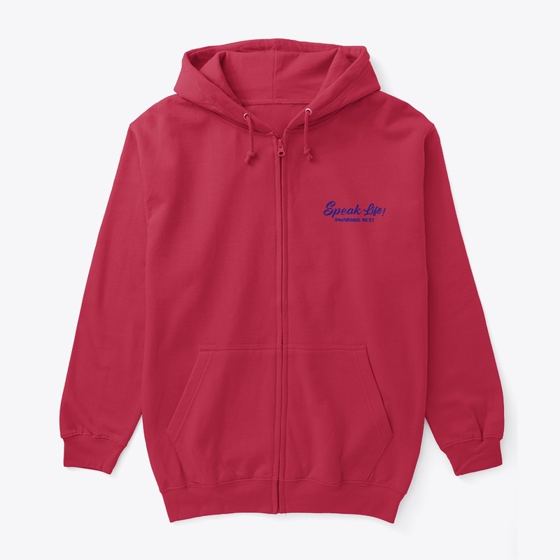 Speak Life!(Navy Blue Ink)