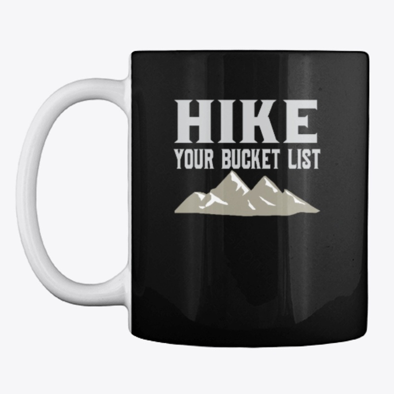 Bucket list hiking t shirts 