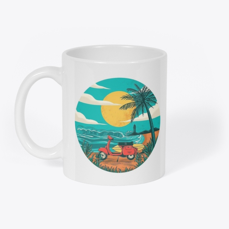 Pintura de playa