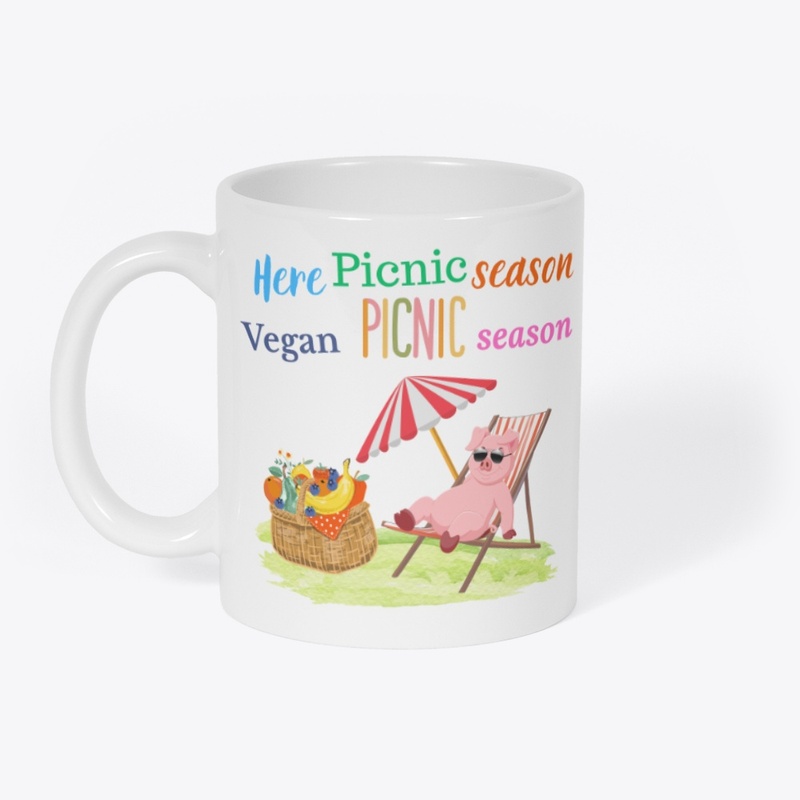 Here picnic season / Vegan picnic season
