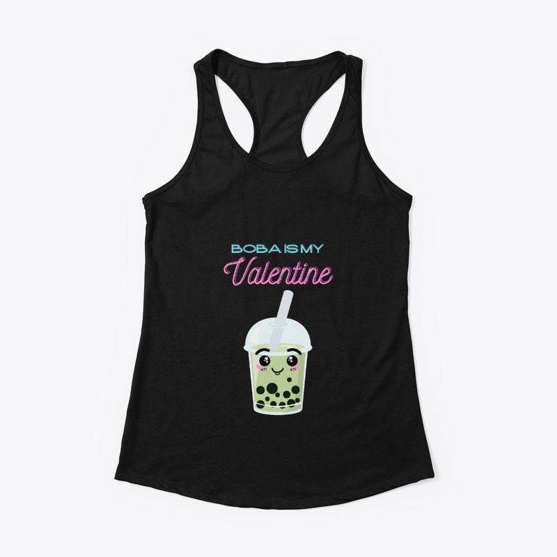 Valentine's Day Boba Unisex Kawaii