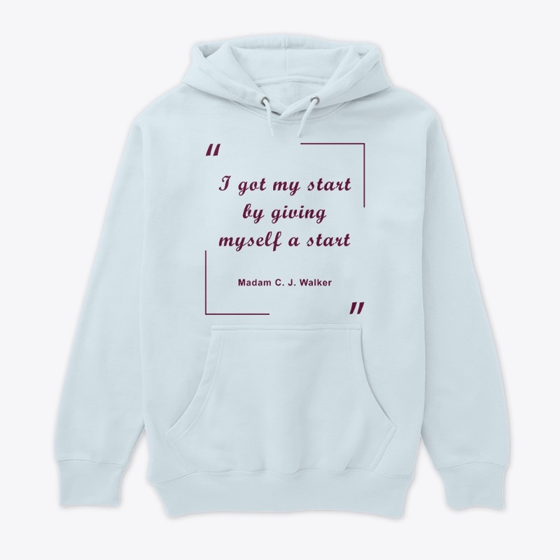 I got my start by giving myself a start